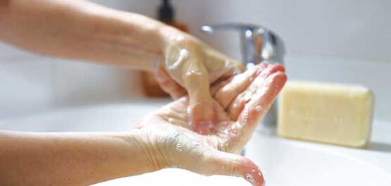 handen wassen
