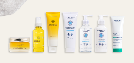 aanbieding gezichtsreiniger aan halve prijs L'OCCITANE beauty offer
