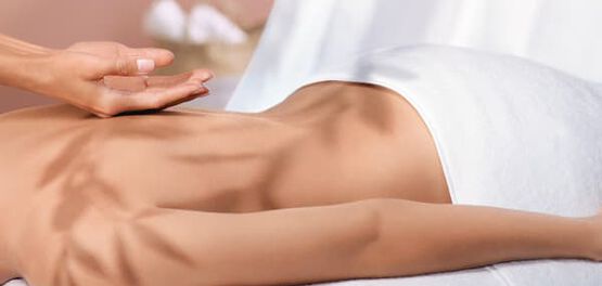 gebruik massageolie