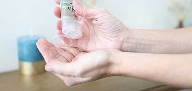 alcoholgel handhygi&euml;ne