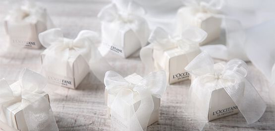 Kleine geschenkjes voor de gasten