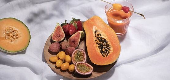 alimentation contre le teint terne