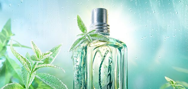 gemengde parfum met verbena