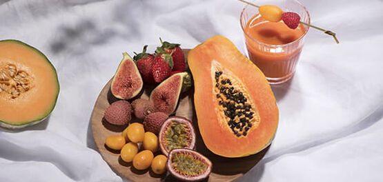 gezond eten voor een mooie huid