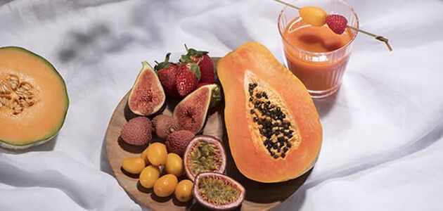 gezond eten voor een mooie huid