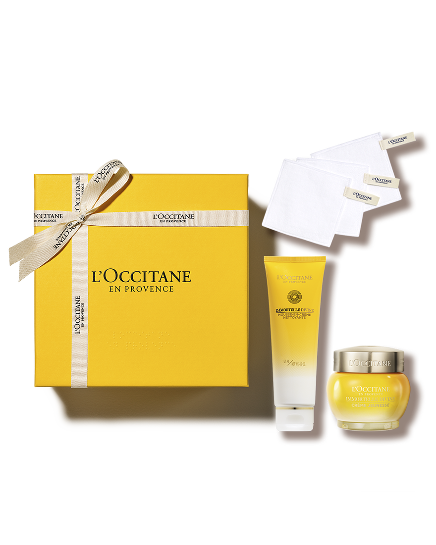 Weergave afbeelding 1/4 van product Immortelle Divine Gezicht Giftset, , RECT