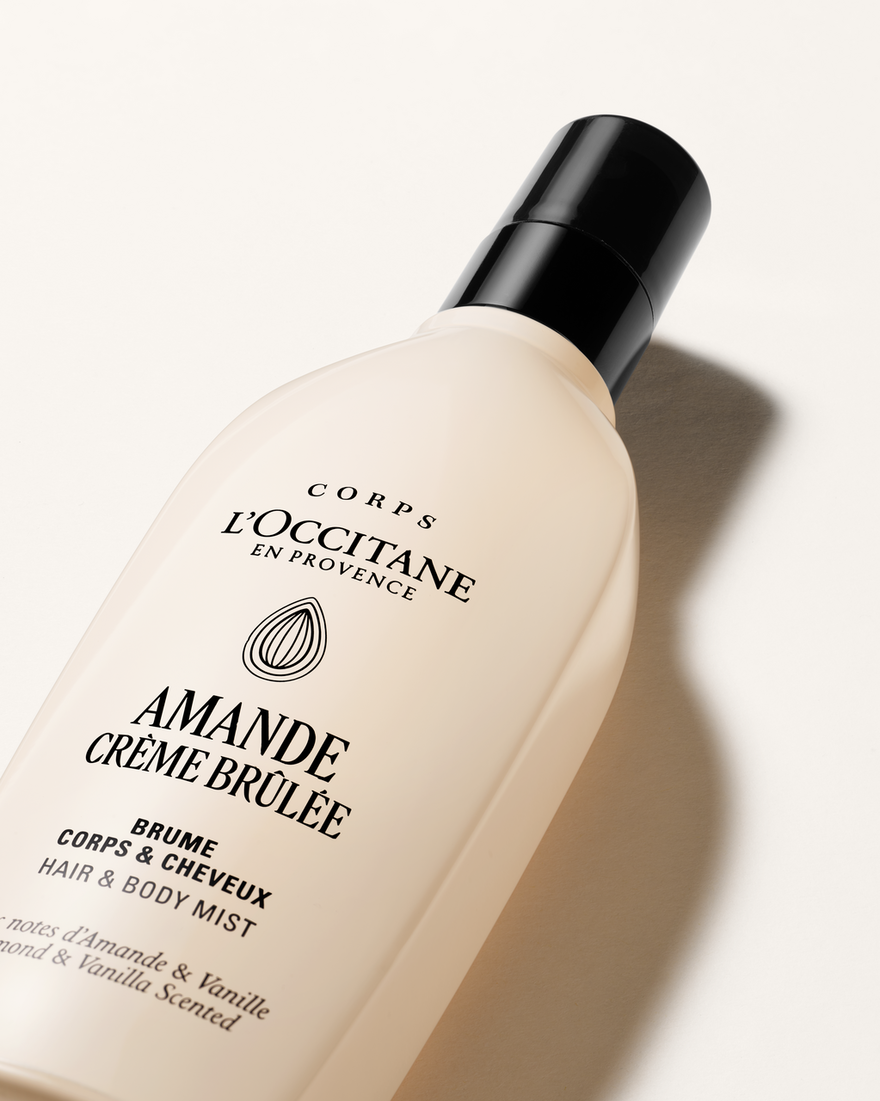 Weergave afbeelding 2/8 van product Almond Cr&egrave;me Br&ucirc;l&eacute;e Hair & Body Mist, , RECT