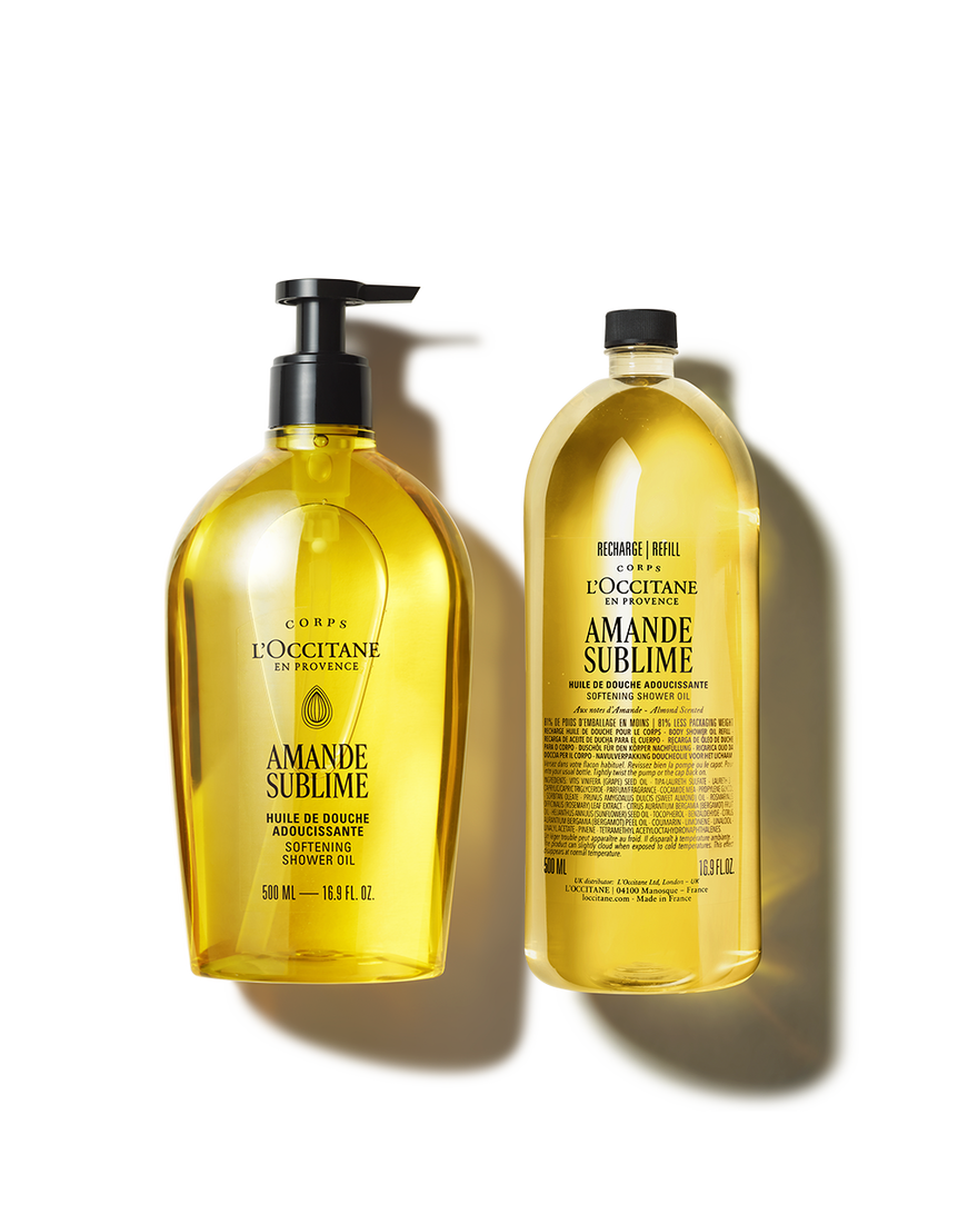Duo Almond Doucheolie 500ml en Refill | L&rsquo;Occitane en Provence