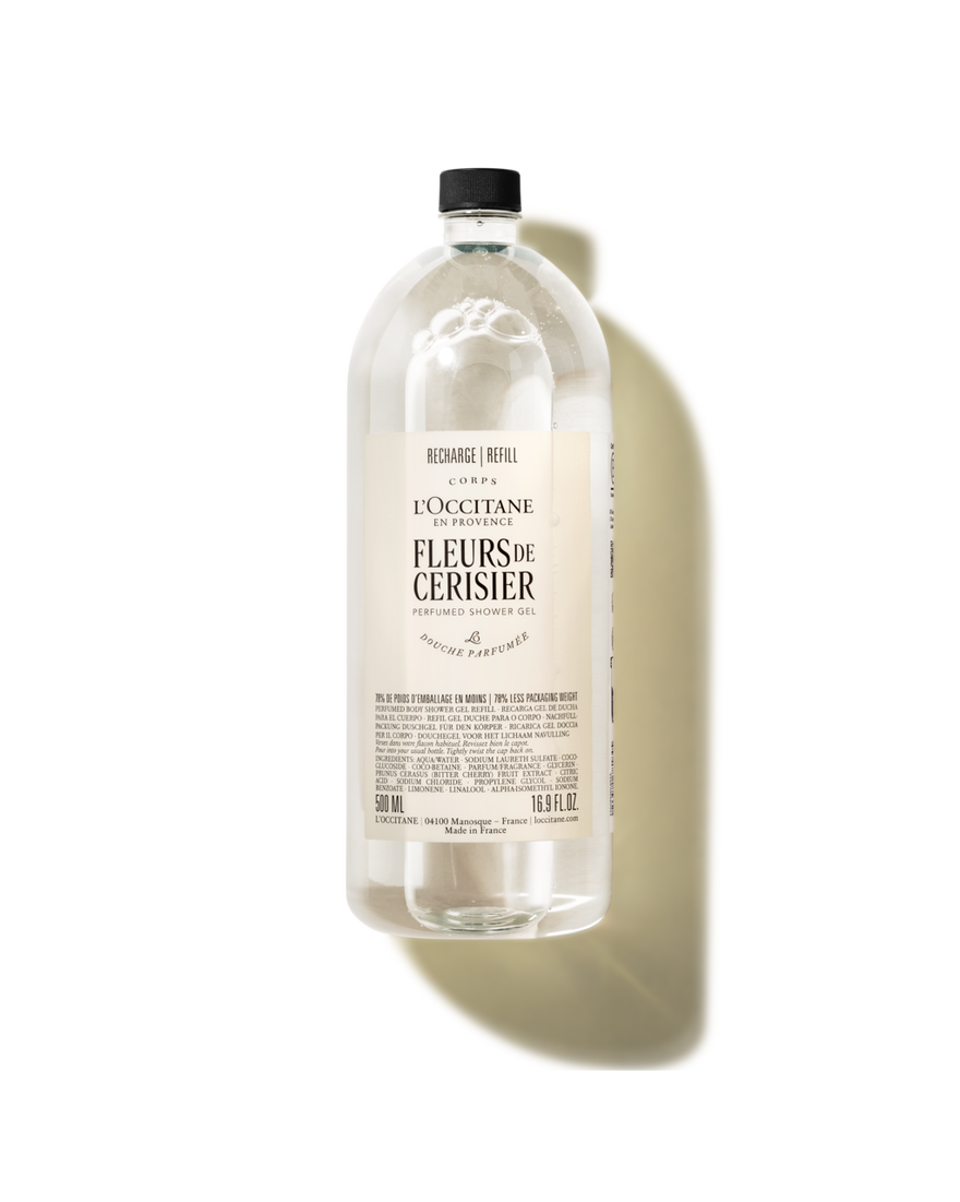 Refill Fleurs de Cerisier Zachte Mousse Douchegel 500 ml | L&rsquo;Occitane en Provence