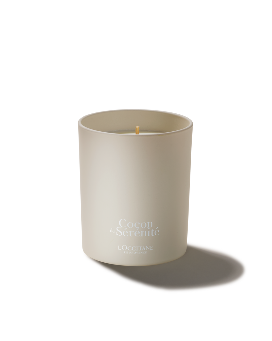 Cocon de S&eacute;r&eacute;nit&eacute; Geurkaars 180 g | L&rsquo;Occitane en Provence