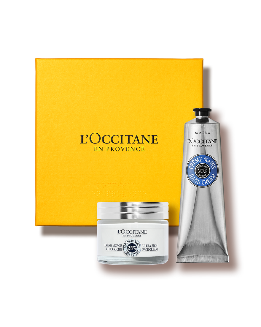 Weergave afbeelding 1/4 van product Shea Rijke Verzorging Gezicht & Handen Giftset, , RECT