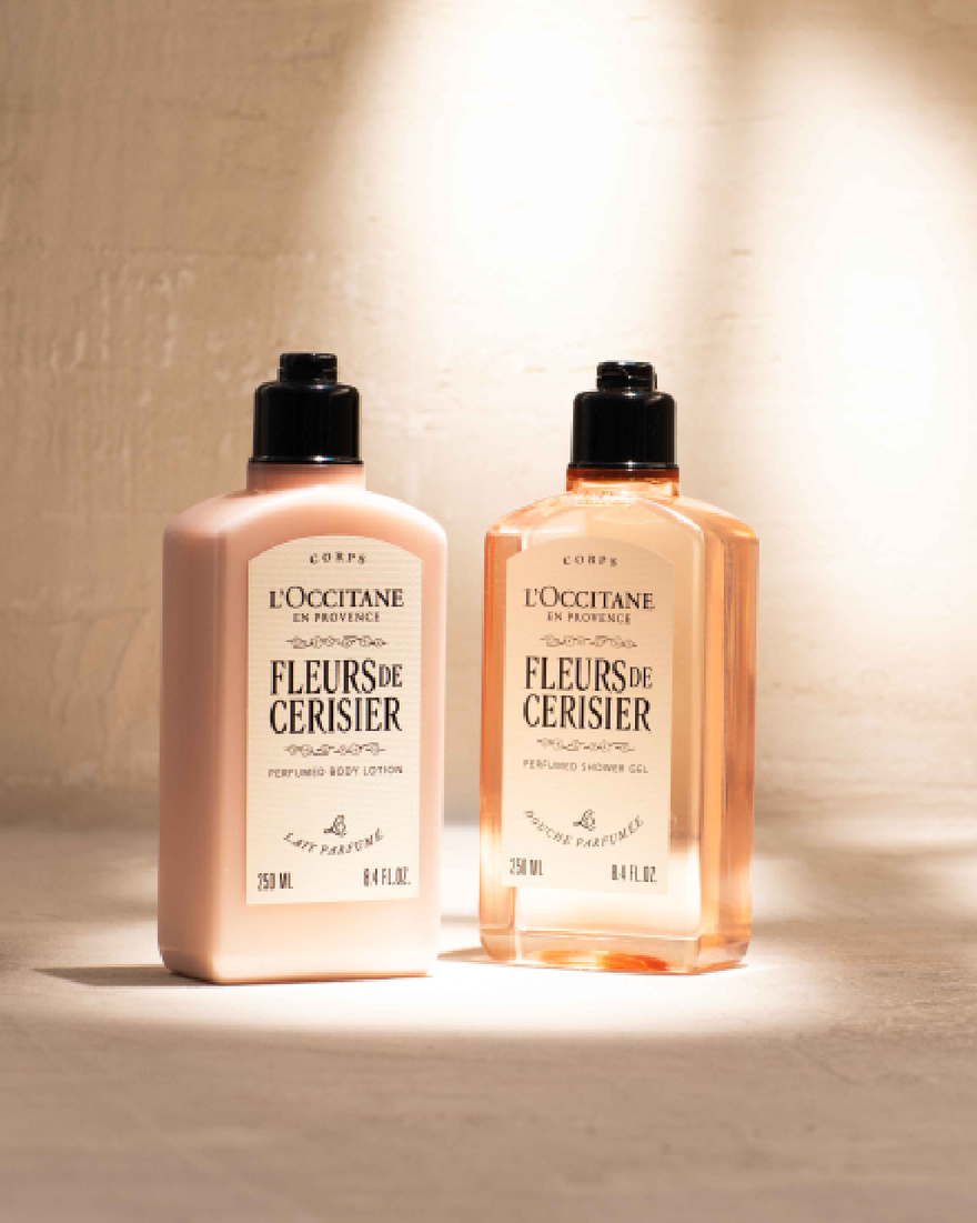 Weergave afbeelding 3/4 van product Fleurs de Cerisier Bodymilk, , RECT