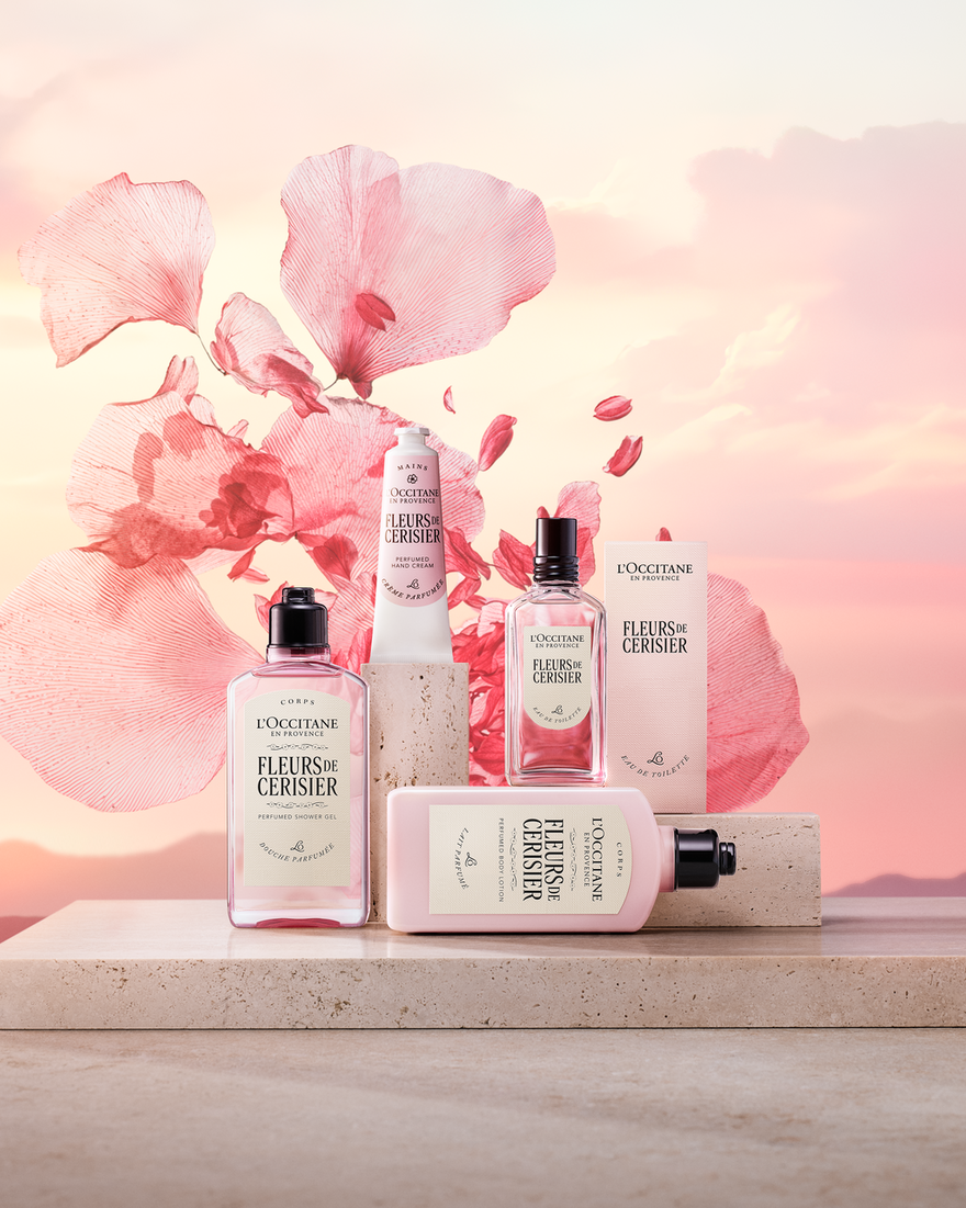 L'OccitaneFLEURSdeCERISIERTHEBLANC50mL２本 Fleurs de Cerisier Eau de Toilette 50ml | L'Occitane