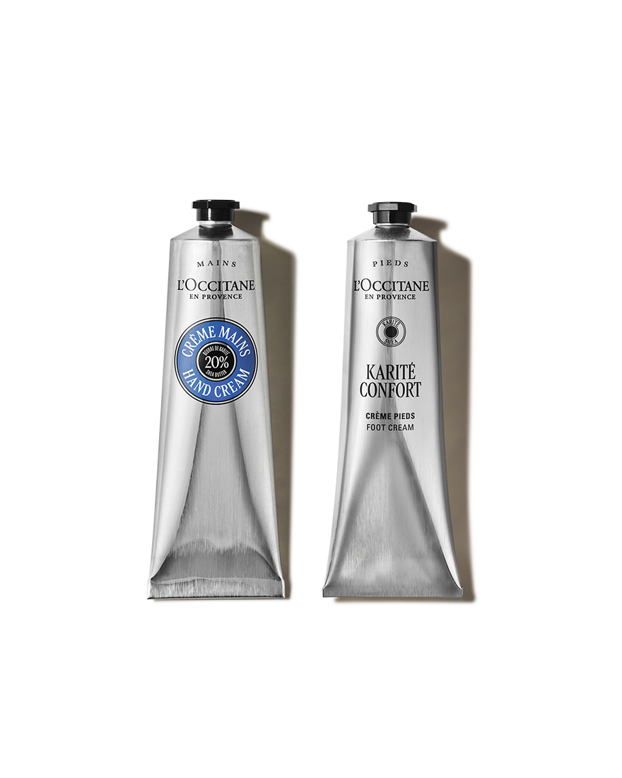 Weergave afbeelding 1/2 van product Duo Shea Handcr&egrave;me & Voetcr&egrave;me, , RECT