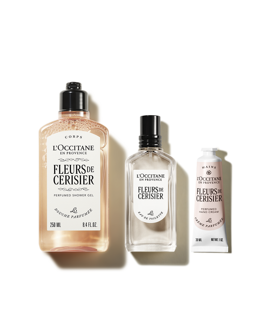 L'Occitane FLEURS DE CERISIER セット Giftset Parfum Fleurs de Cerisier | L'OCCITANE NL