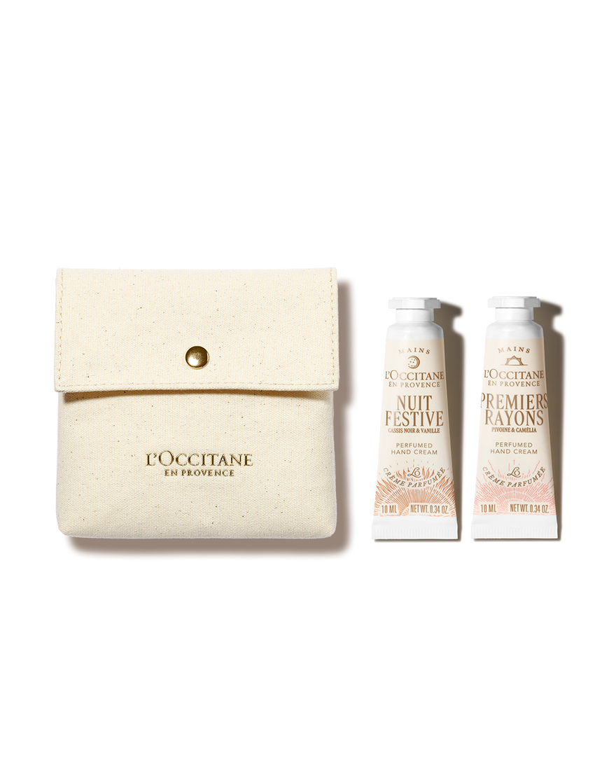 Tasje Limited Editions Handcr&egrave;me Duo | L&rsquo;Occitane en Provence