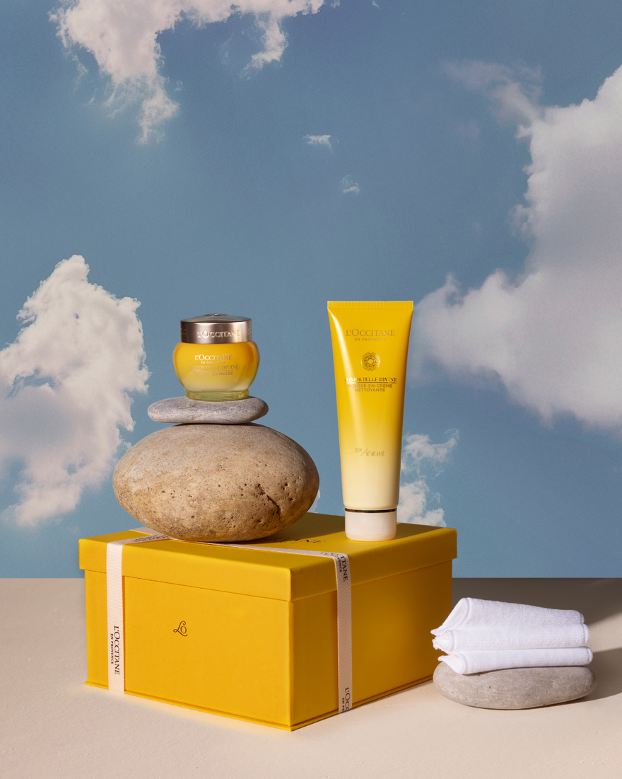 Weergave afbeelding 4/4 van product Immortelle Divine Gezicht Giftset, , RECT