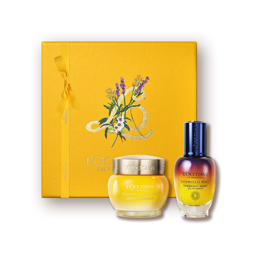 Weergave afbeelding 1/2 van product Immortelle Divine & Reset Gezicht Giftset, , RECT