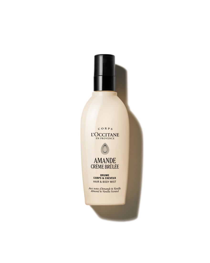 Weergave afbeelding 1/2 van product Almond Cr&egrave;me Br&ucirc;l&eacute;e Hair & Body Mist, , RECT