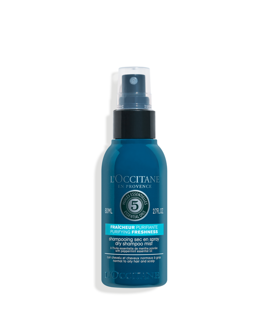 Pure Frisheid Droogshampoo Spray 80 ml | L&rsquo;Occitane en Provence