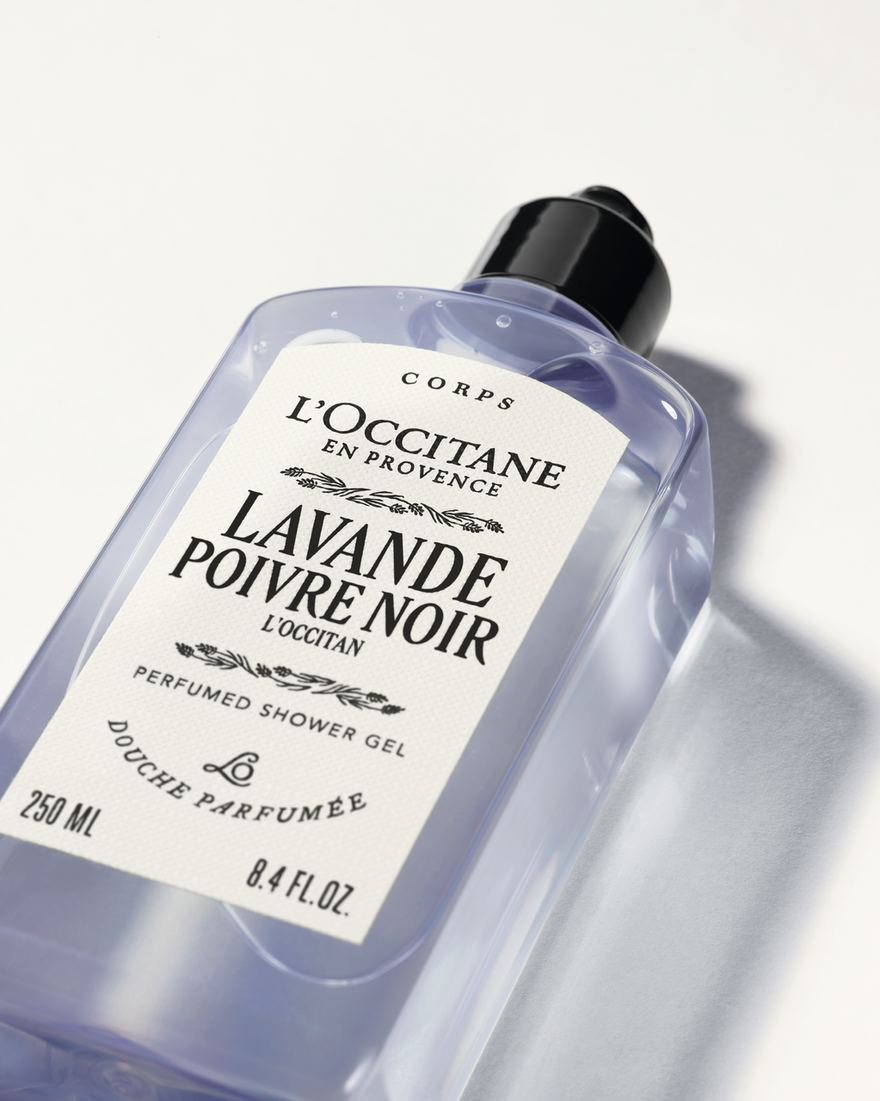 Weergave afbeelding 2/4 van product Lavande Poivre Noir (L'Occitan) Geparfumeerde Douchegel, , RECT