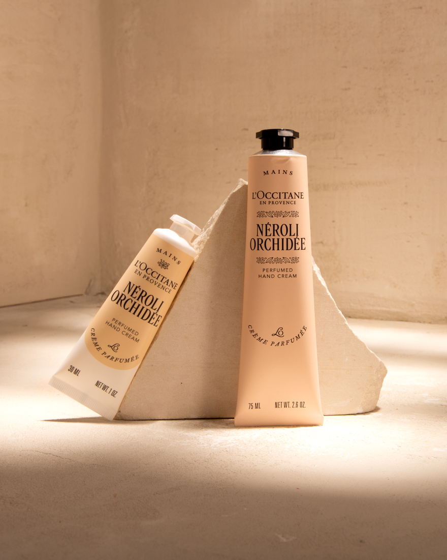 Weergave afbeelding 3/4 van product N&eacute;roli Orchid&eacute;e Handcr&egrave;me, , RECT