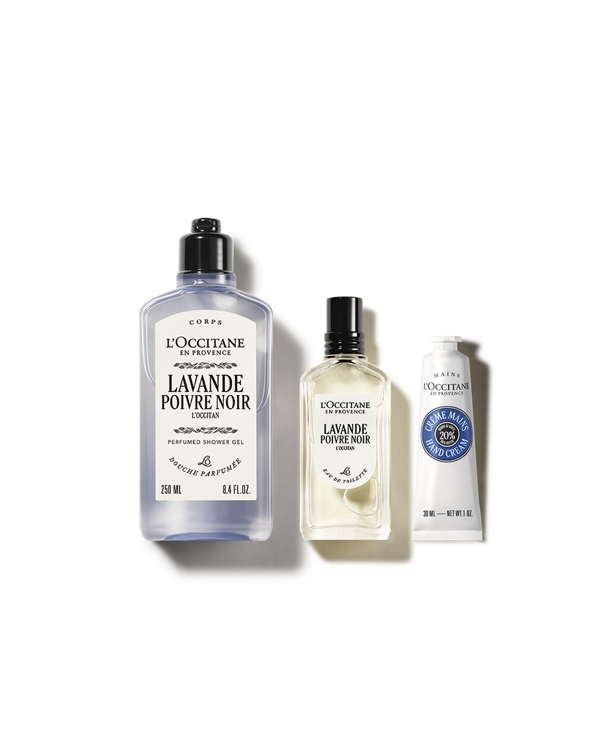 Weergave afbeelding 2/3 van product Lavande Poivre Noir Parfum Giftset, , RECT