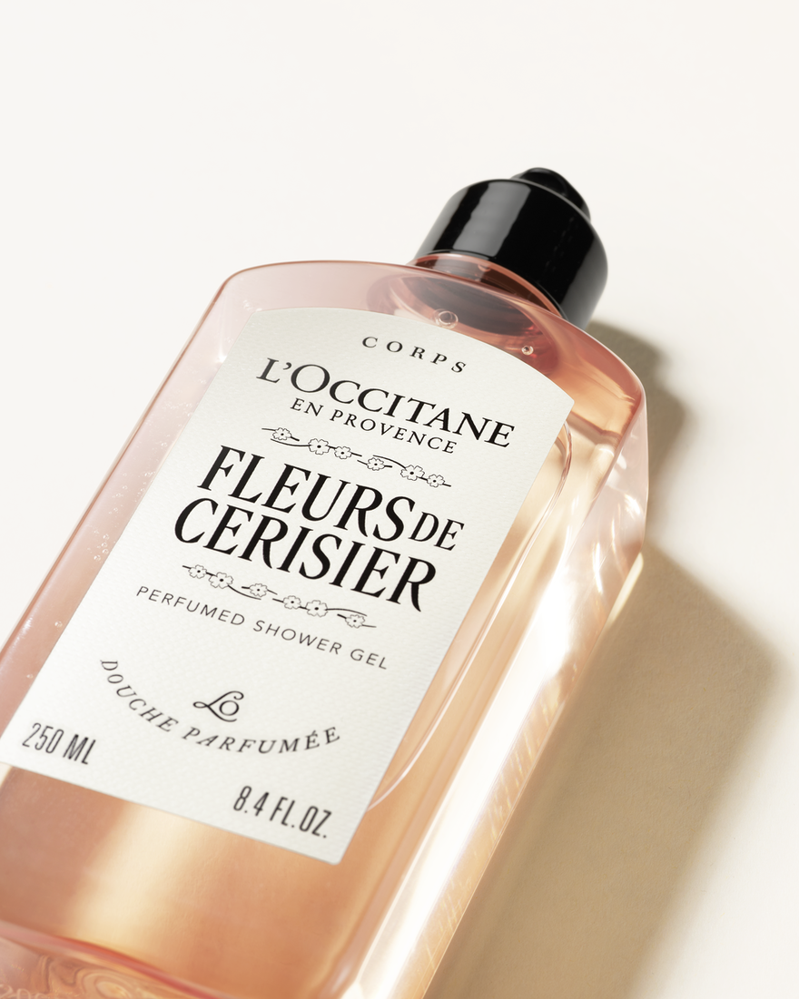 Weergave afbeelding 2/4 van product Fleurs de Cerisier Geparfumeerde Douchegel, , RECT
