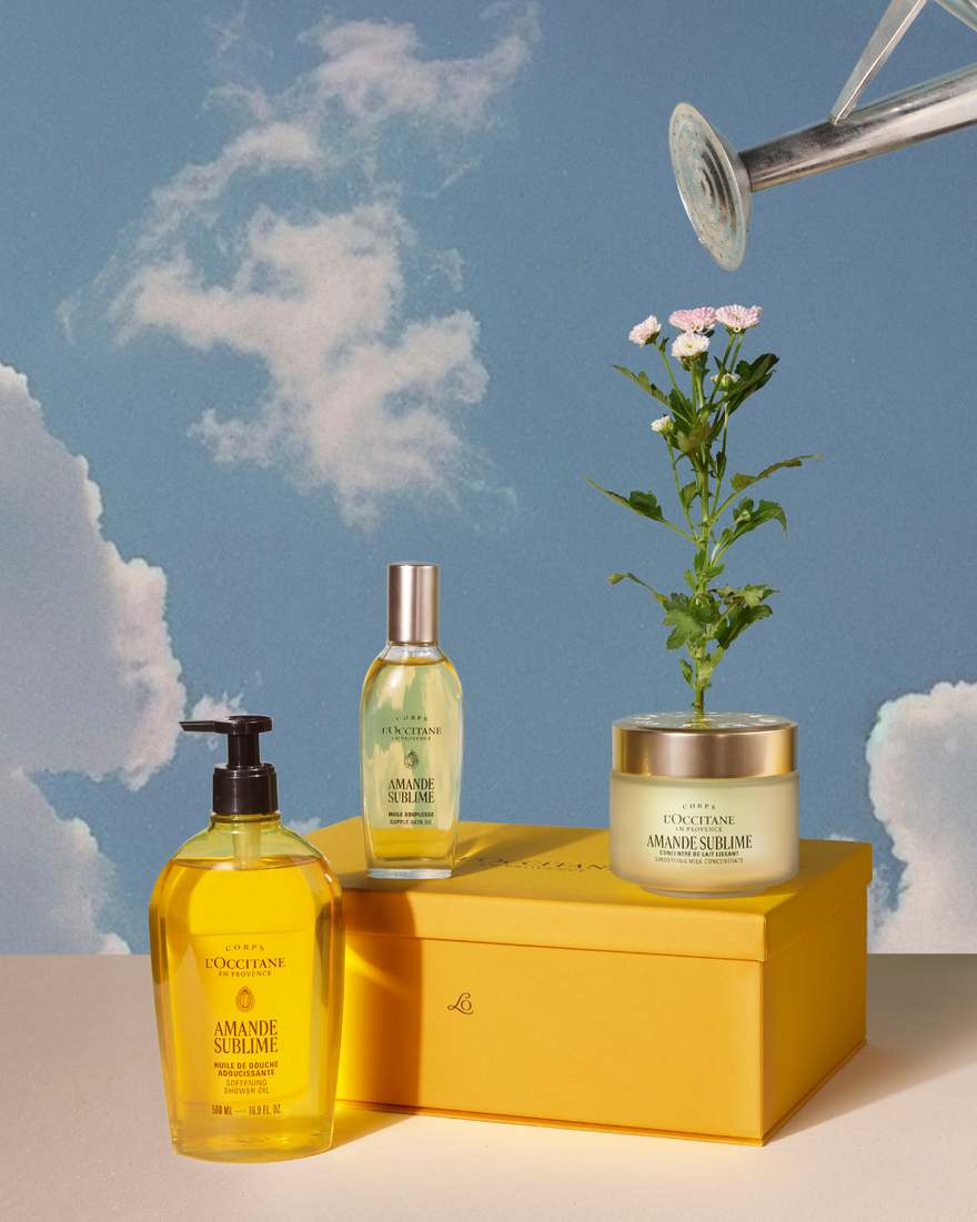 Weergave afbeelding 4/4 van product Almond Premium Lichaamsroutine Giftset, , RECT