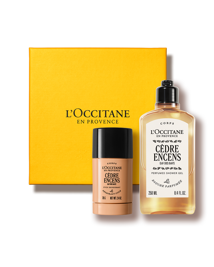 Weergave afbeelding 1/2 van product C&egrave;dre Encens Duo Deodorant & Douchegel, , RECT