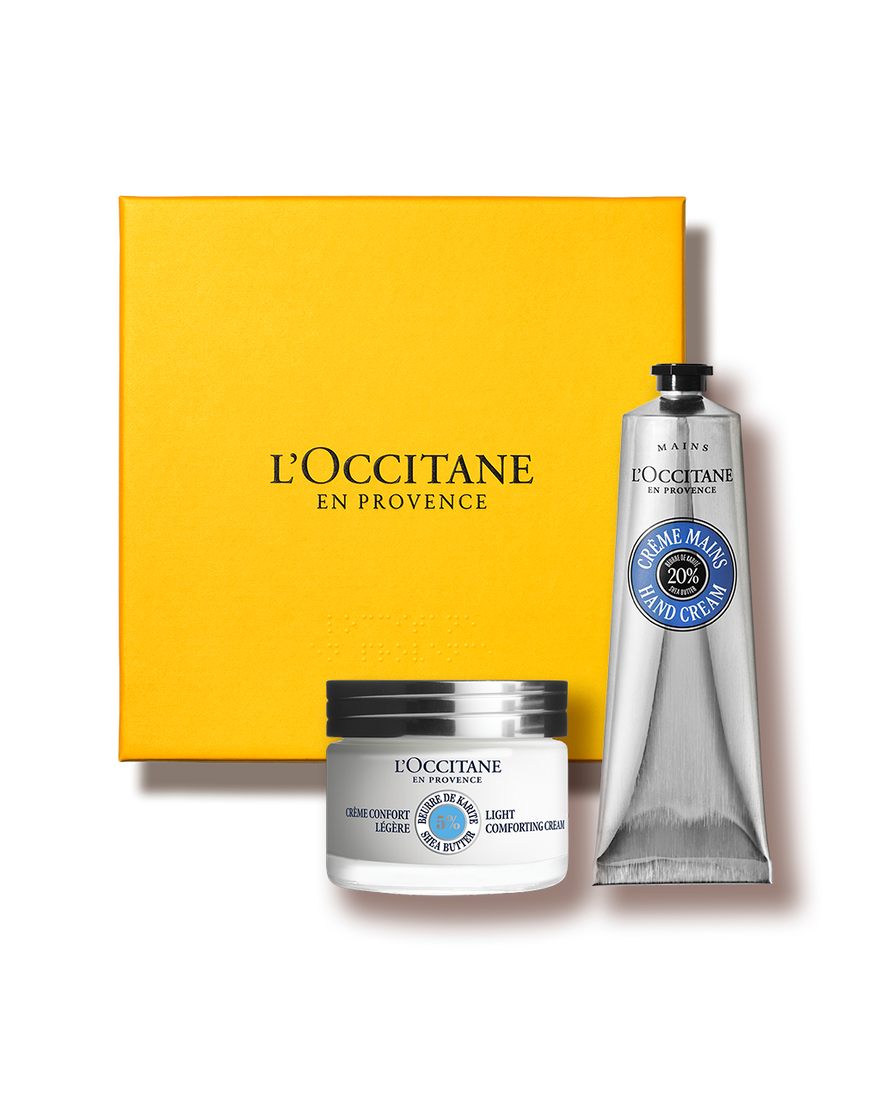 Shea Lichte Verzorging Gezicht & Handen Giftset | L&rsquo;Occitane en Provence