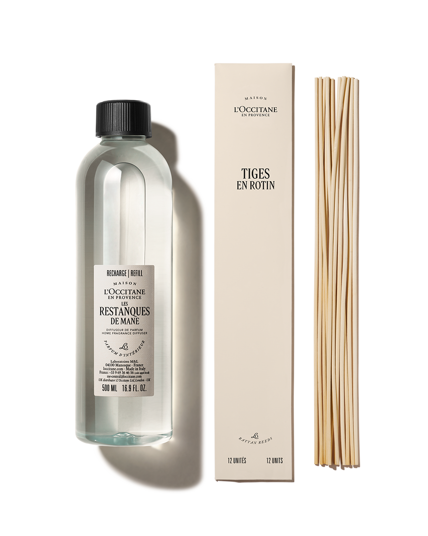 Weergave afbeelding 1/1 van product Refill Les Restanques de Mane Huisparfum Diffuser, , RECT