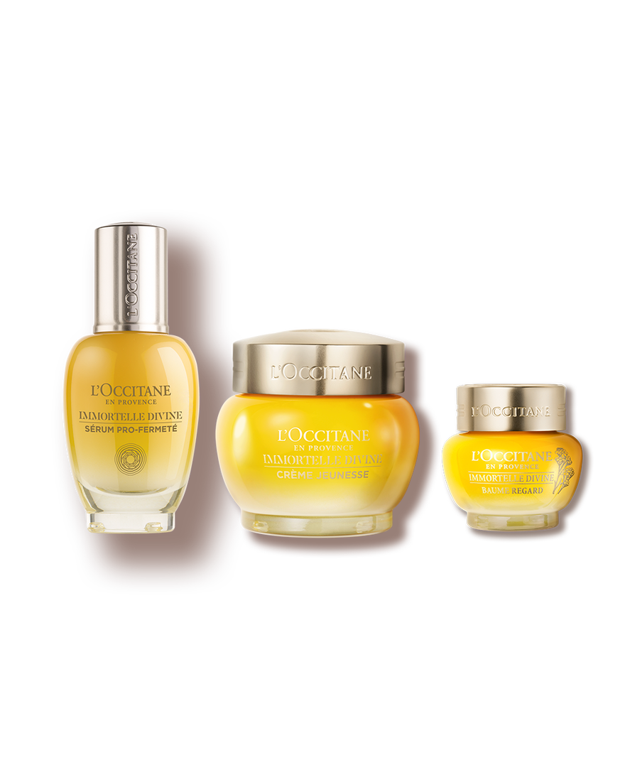 Weergave afbeelding 3/5 van product Immortelle Divine Gezicht Trio Giftset, , RECT