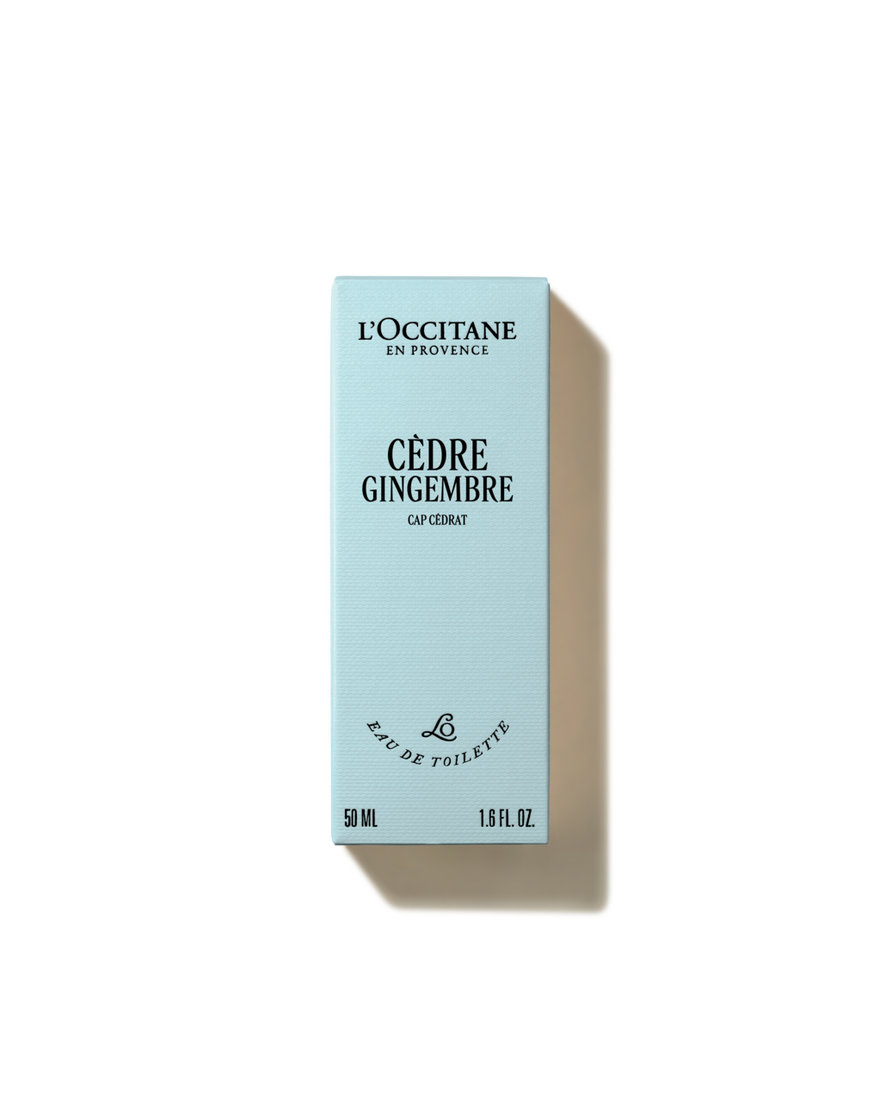 Cèdre Gingembre Eau de Toilette 50ml | Ceder & Gember | L'Occitane