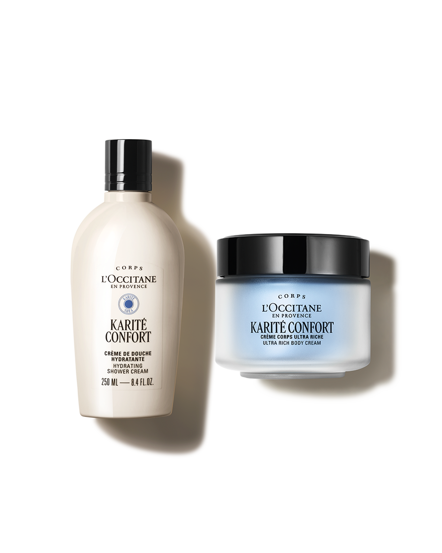 Weergave afbeelding 1/2 van product Duo Shea Lichaamscr&egrave;me & Douchecr&egrave;me, , RECT