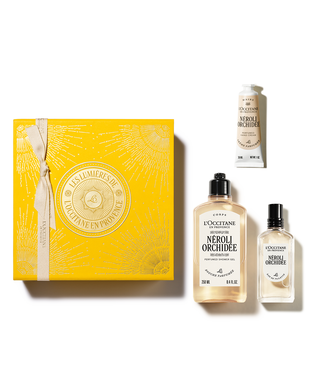Giftset Lichaamsverzorging - Lichaamscrèmes, Shampoos, Douchegels
