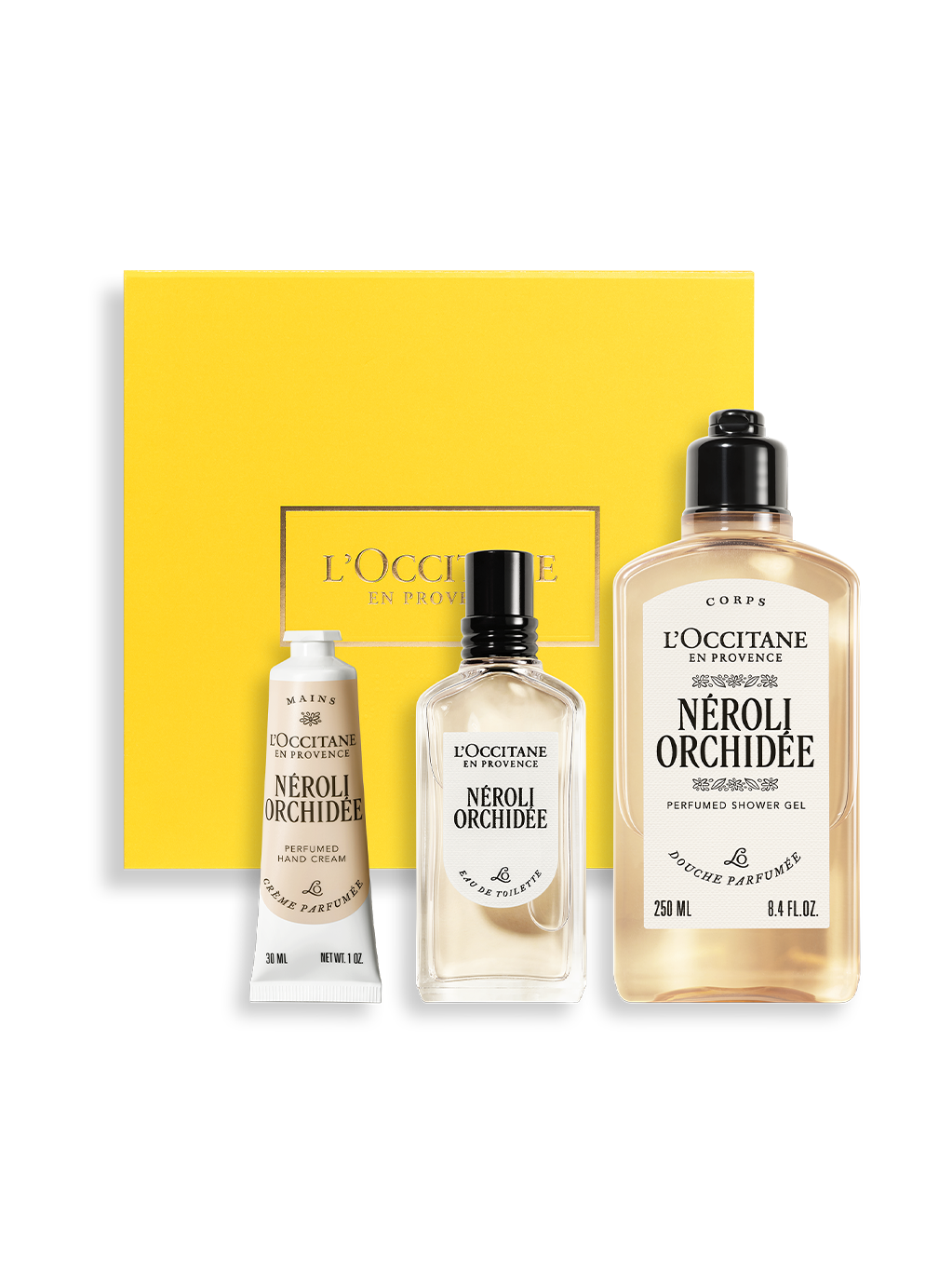 Giftset Lichaamsverzorging - Lichaamscrèmes, Shampoos, Douchegels